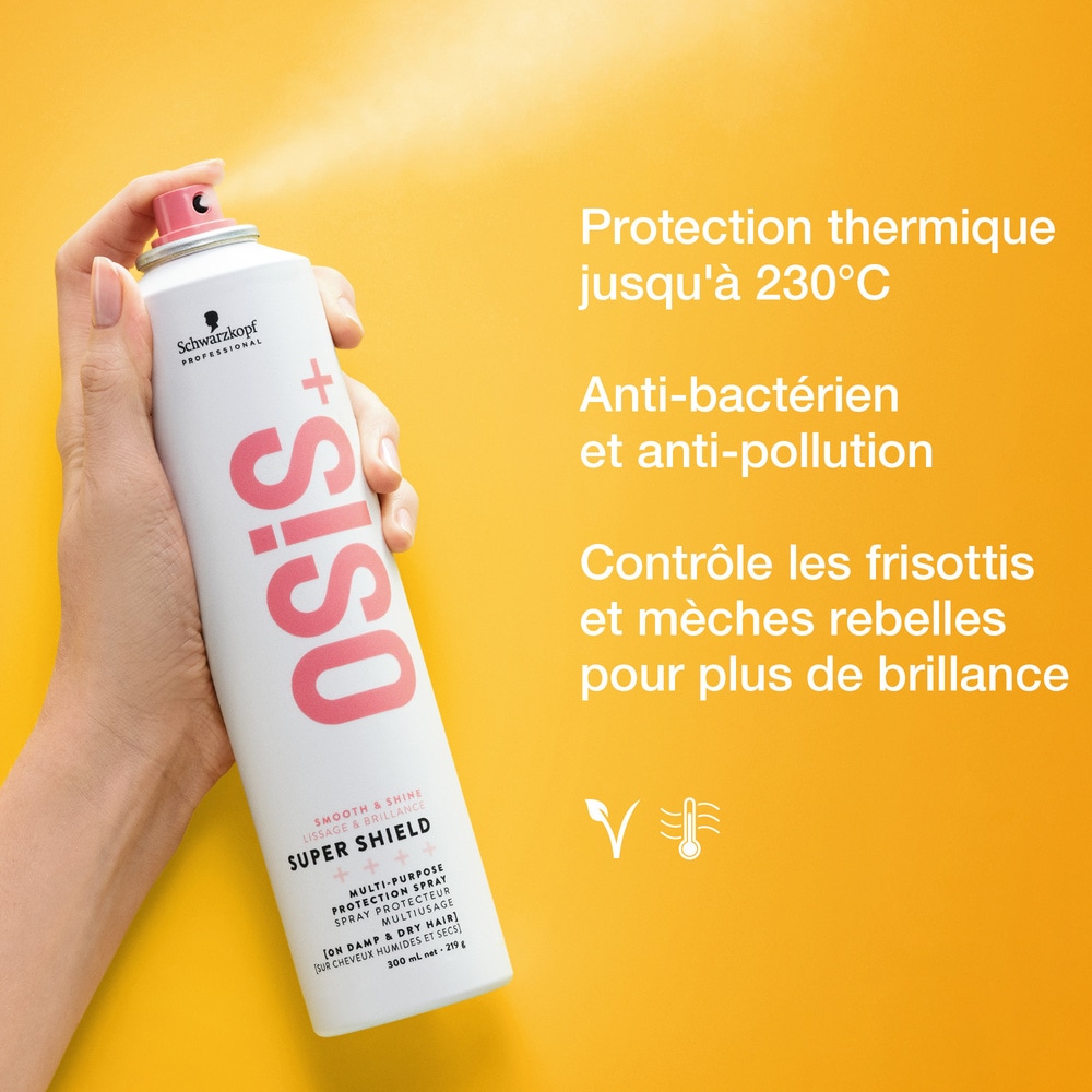 schwarzkopf professional OSiS+ Super Shield 300ml Spray thermoprotecteur