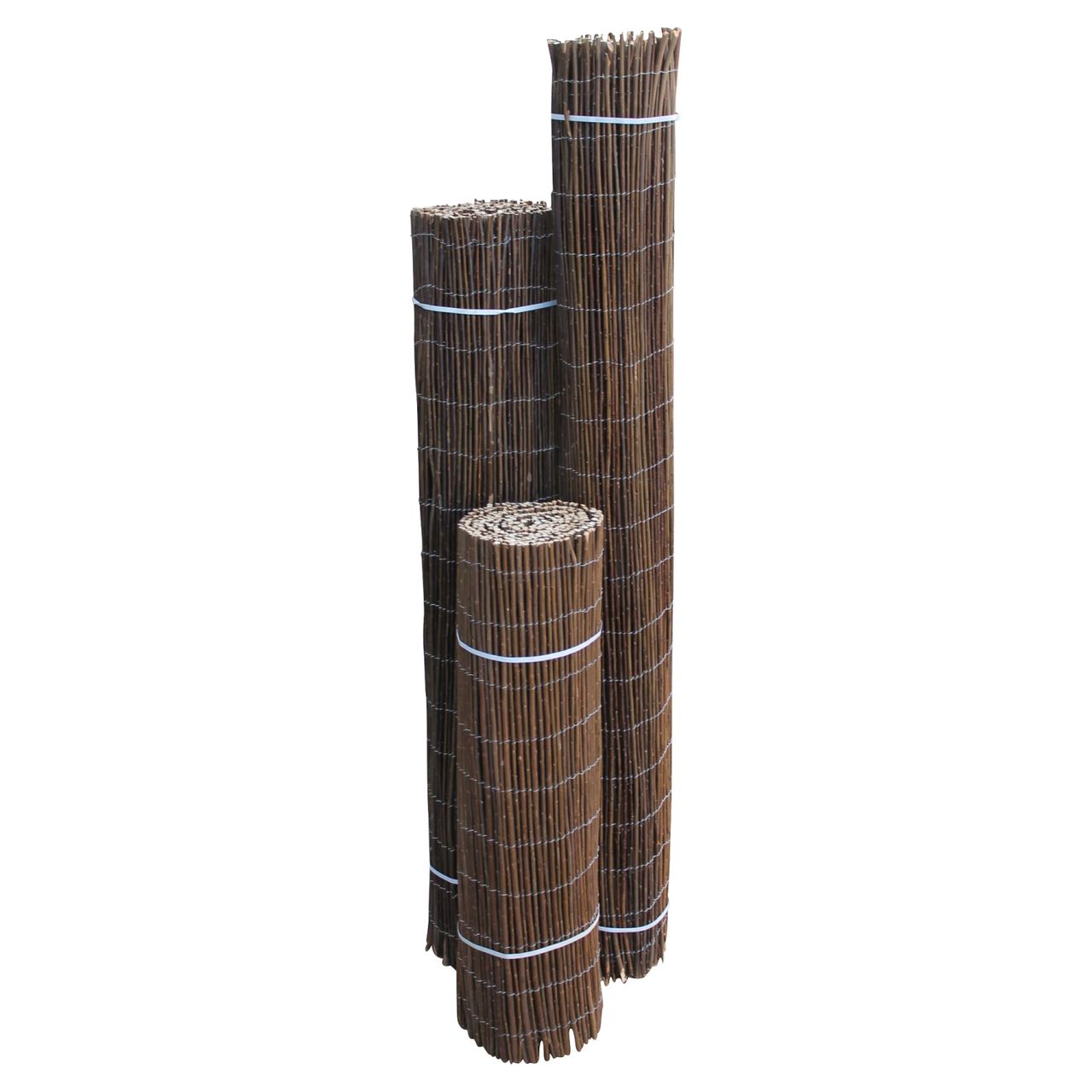 TOP MULTI Weidenmatte Weidenzaun Sichtschutz Größe 1,0m x 5,0m