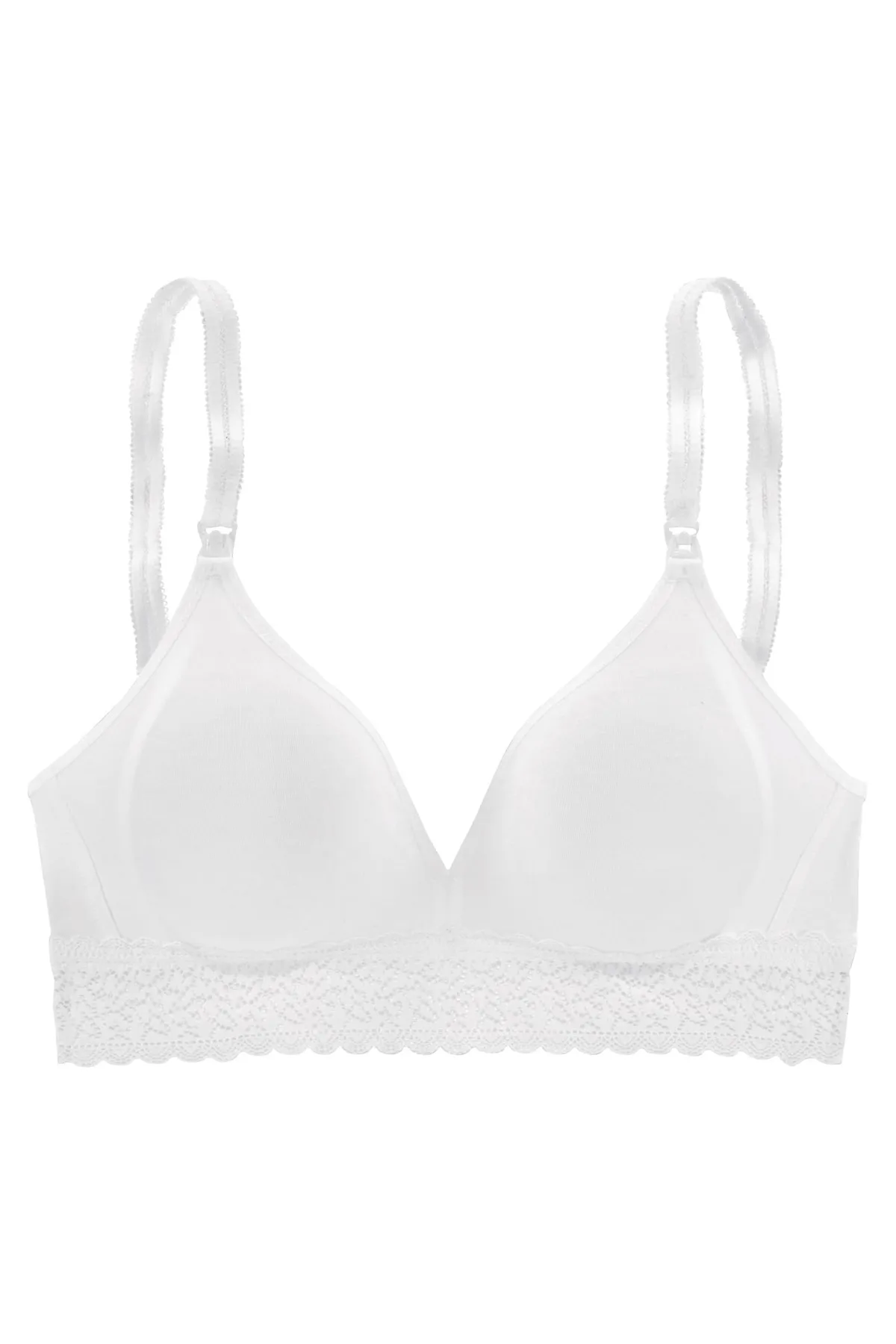 PETITE FLEUR  BH - Weiß - Unifarben