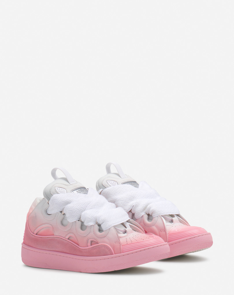 SNEAKERS CURB EN CUIR