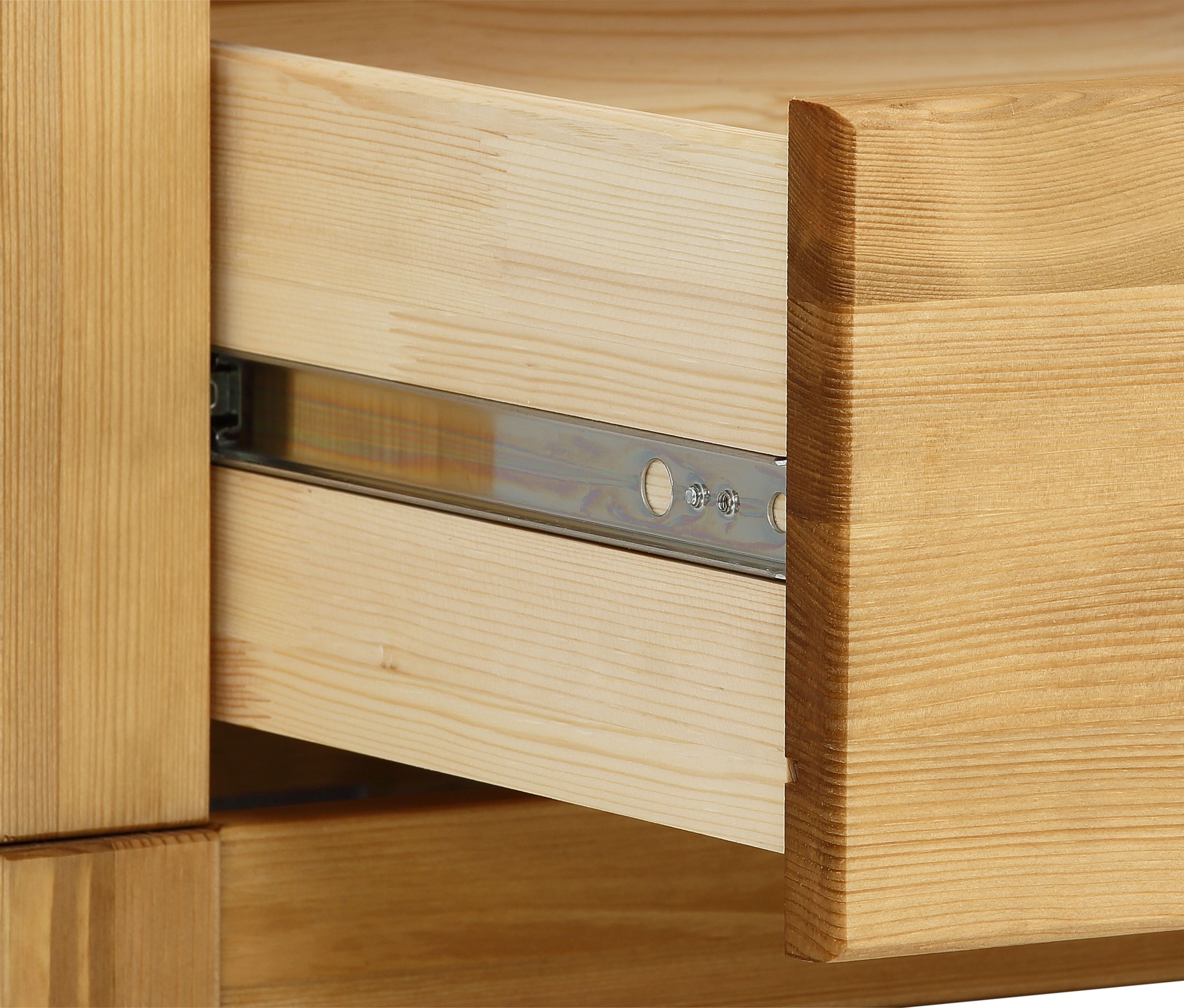 Home affaire Wäscheschrank Rauna aus massiver Kiefer