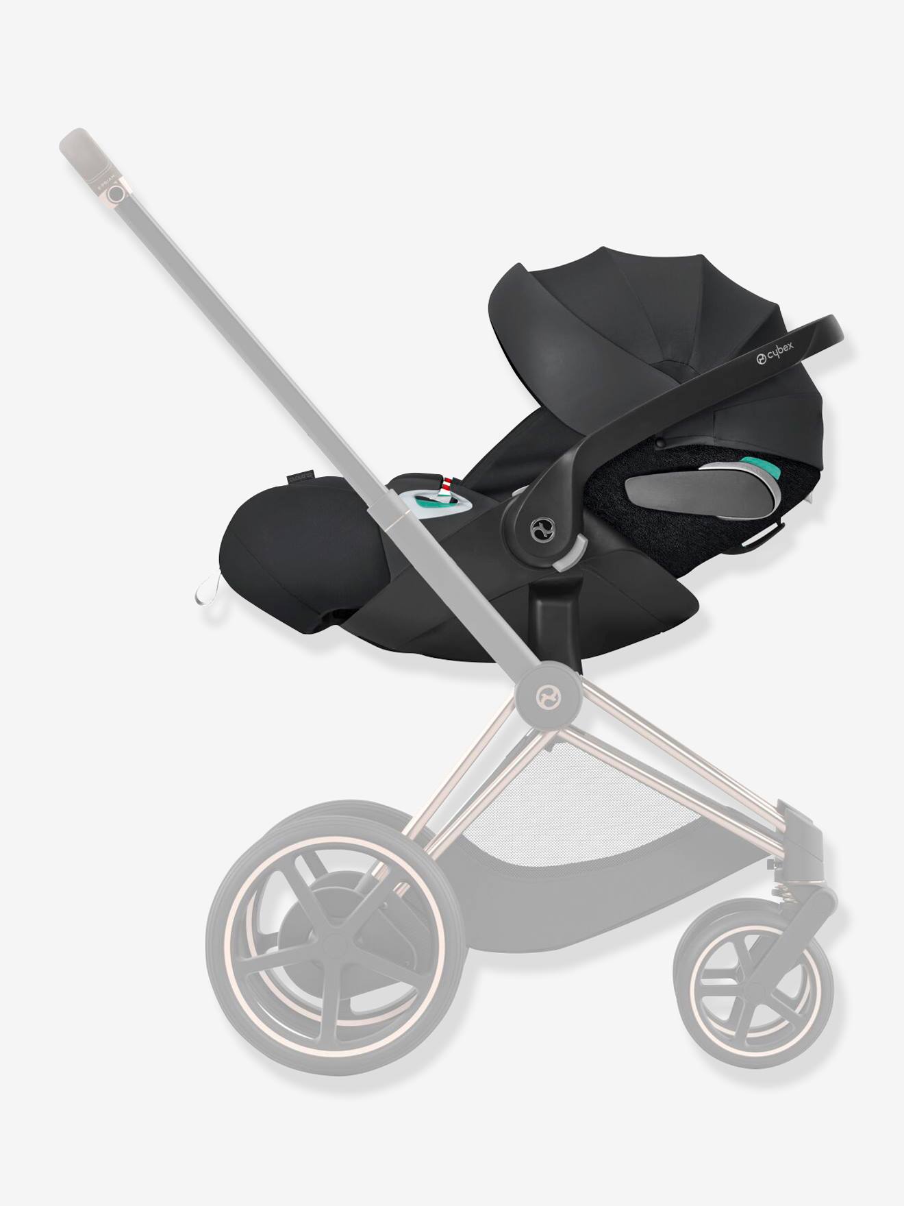 Siège-auto coque CYBEX Platinum Cloud Z2 i-Size 45 à 87 cm, équivalence groupe 0+ bleu (nautical blue)