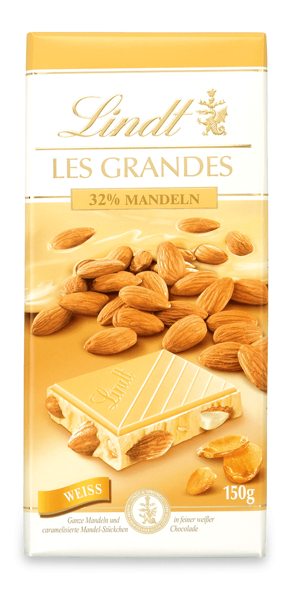 LES GRANDES Mandel Weiß, 150g