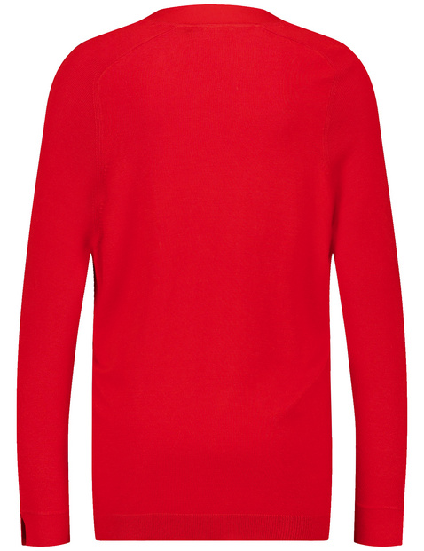 Offener Cardigan aus Feinstrick