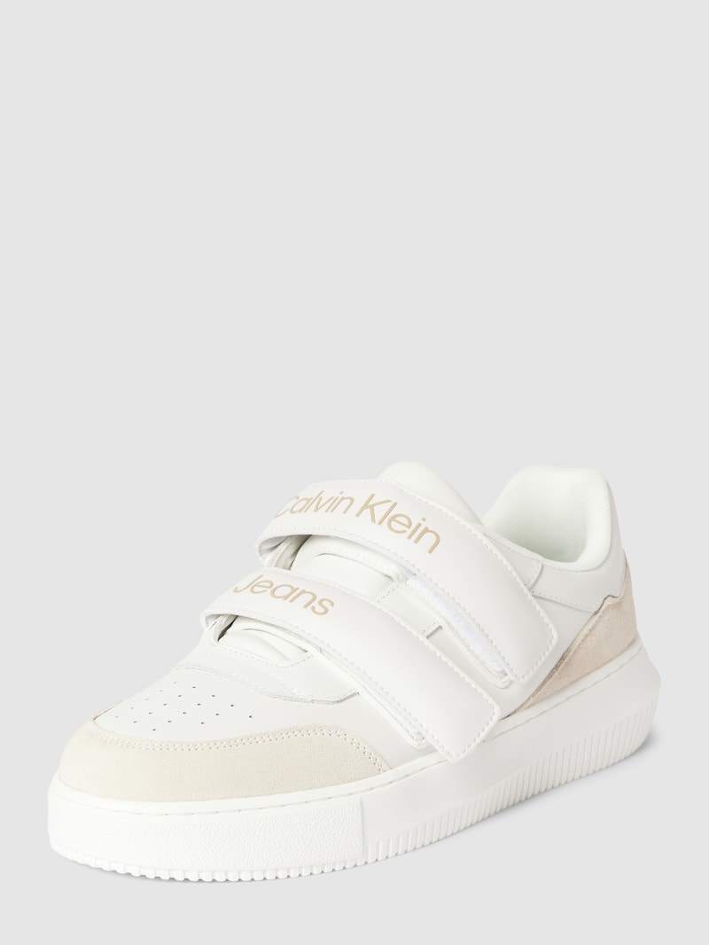 Sneaker mit Klettverschluss Modell 'CHUNKY' in weiss
