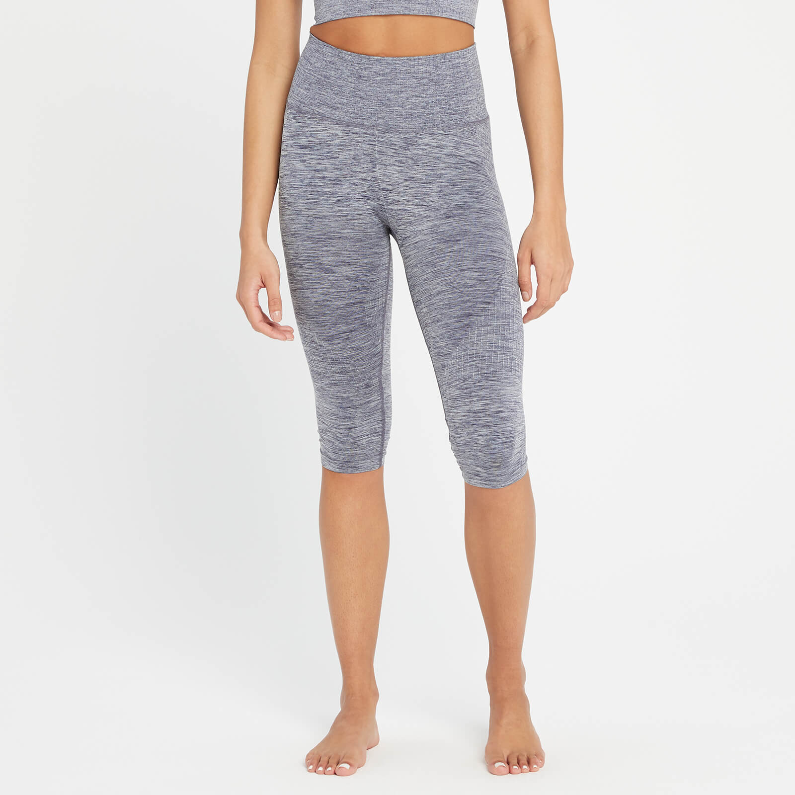 Legging ¾ sans coutures MP Composure pour femmes – Bleu galaxie
