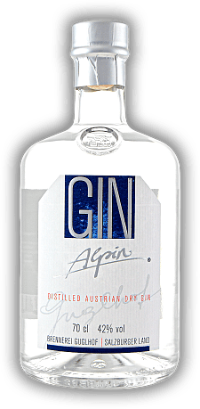 Guglhof Gin Alpin Guglhof Gin Alpin Ein Premium Gin aus dem Salzburger Land. 0,7	 Liter - Vol 42%