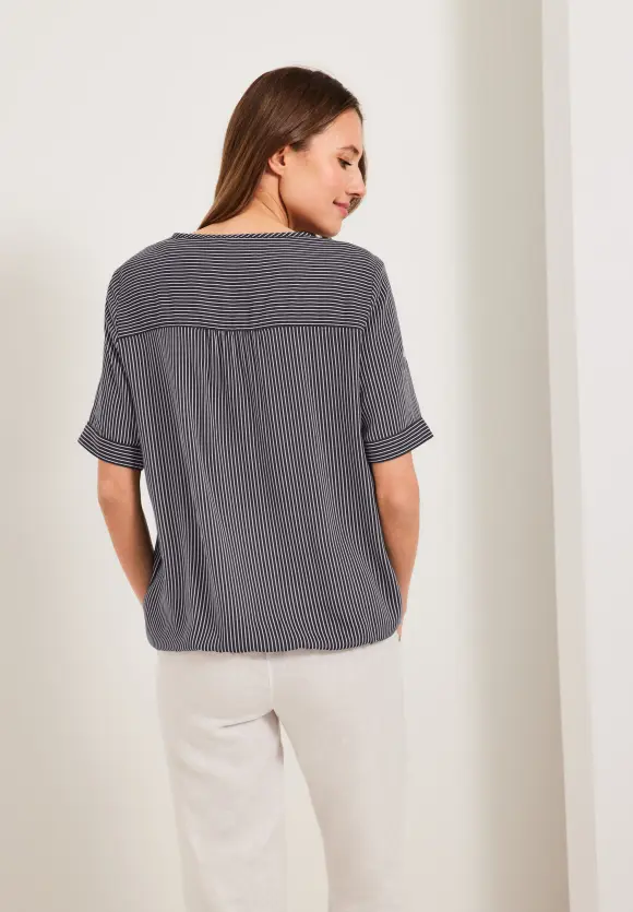 CECIL Bluse mit Turn-Up Ärmel