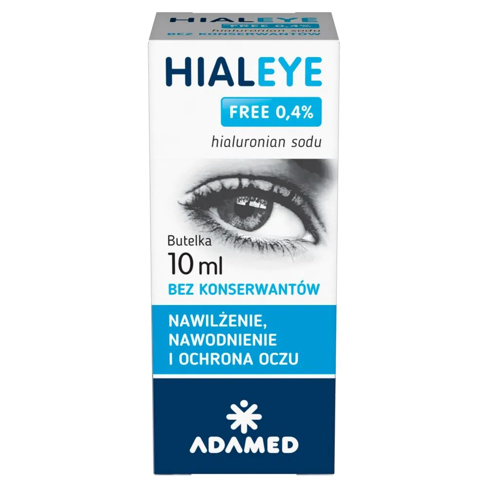 Hialeye Free 0,4%, hidratantne kapi za oči, bez konzervansa