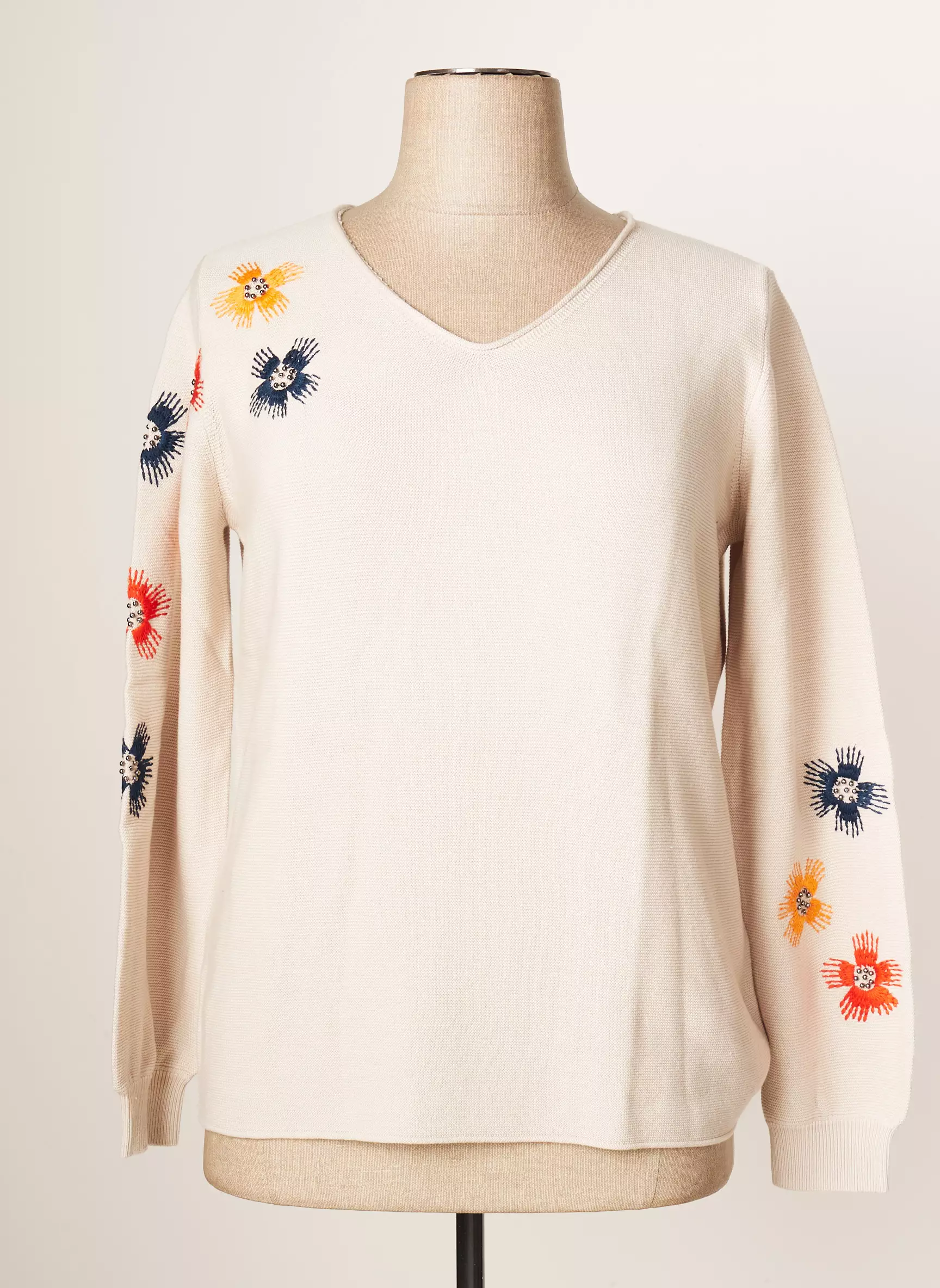 Thomas Rabe Pulls Femme couleur beige