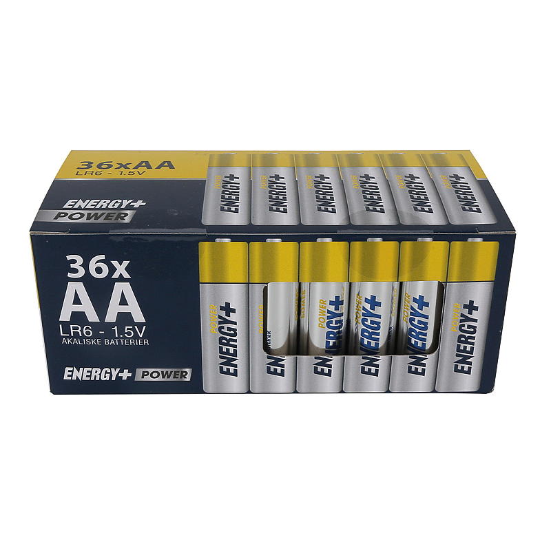 Energy Batteri AA 36-pk, Power Energy