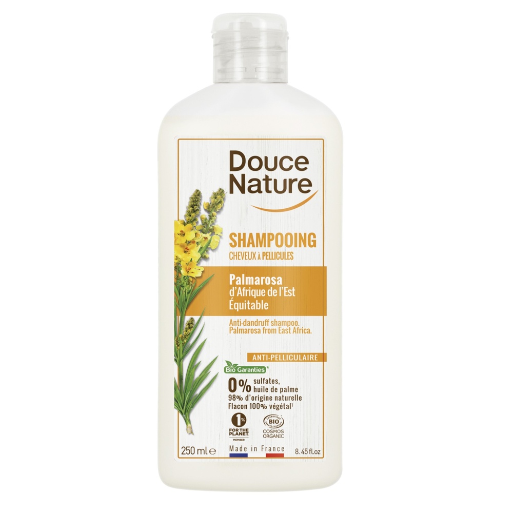 douce nature SHAMP ANTI-PEL PALMAROSA 250ML SHAMPOING CLASSIQUES