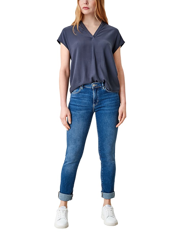 s.Oliver Shirt in Dunkelblau günstig kaufen