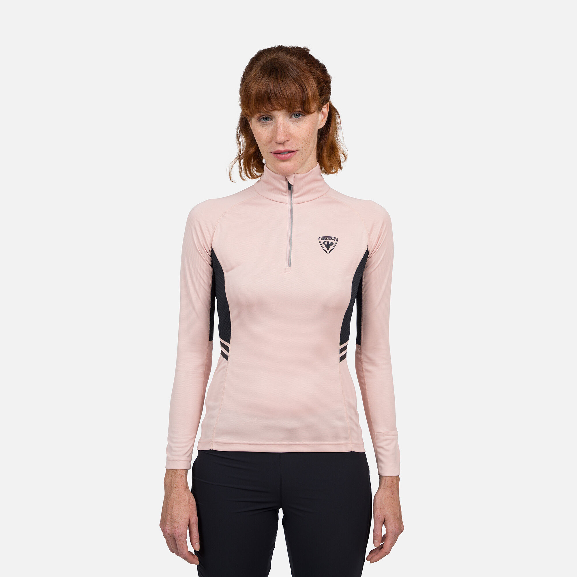 Première couche demi-zip Poursuite femme