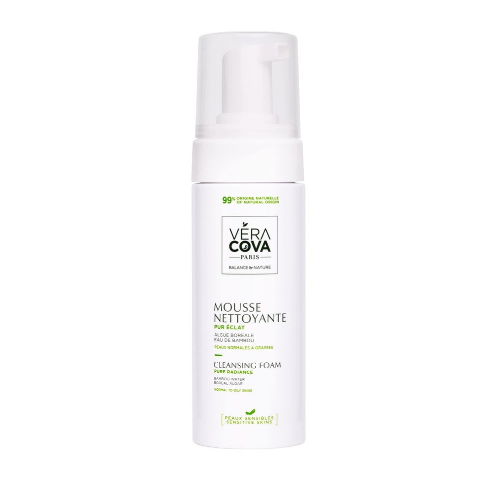 Veracova Mousse Nettoyante Pur Eclat Nettoyant à rincer