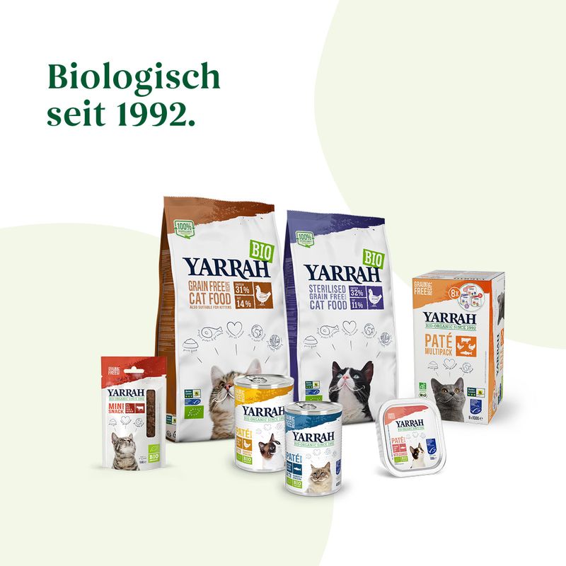 Yarrah Bio mit Bio Huhn & Fisch getreidefrei