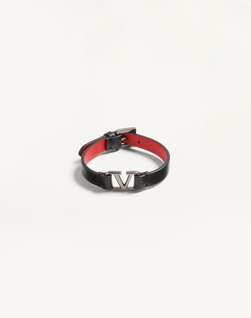 VLogo signatur læderarmbånd
