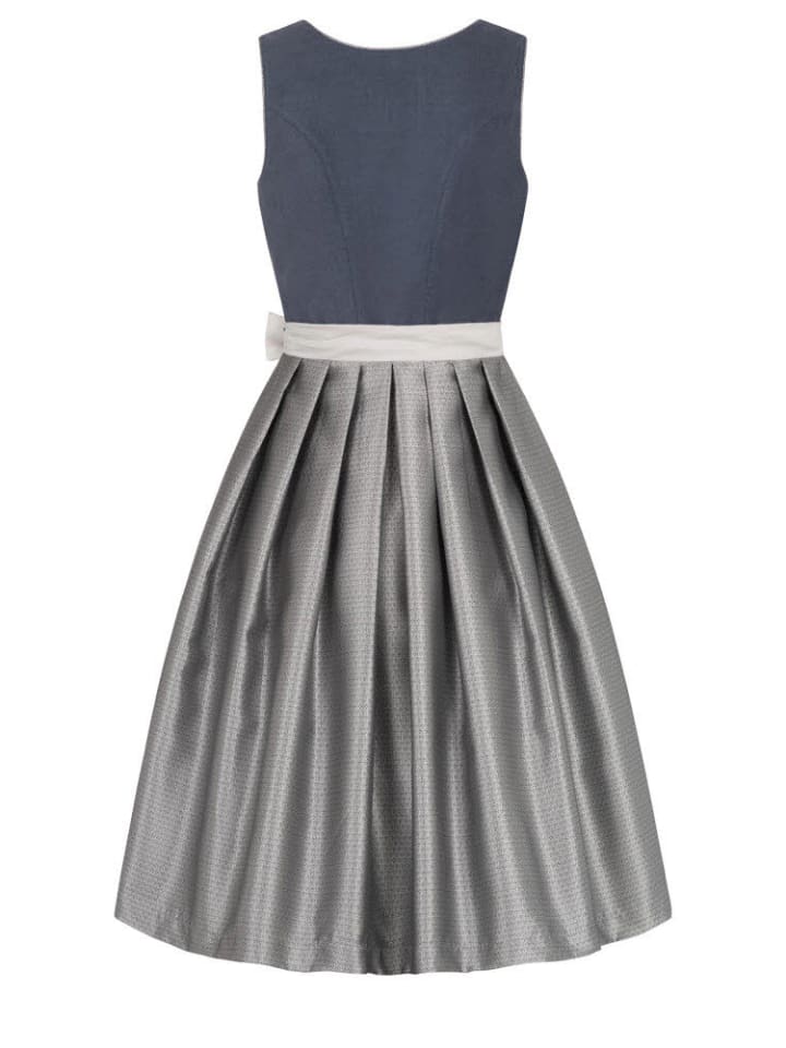 Nübler Midi Dirndl Katharina in Blau günstig kaufen