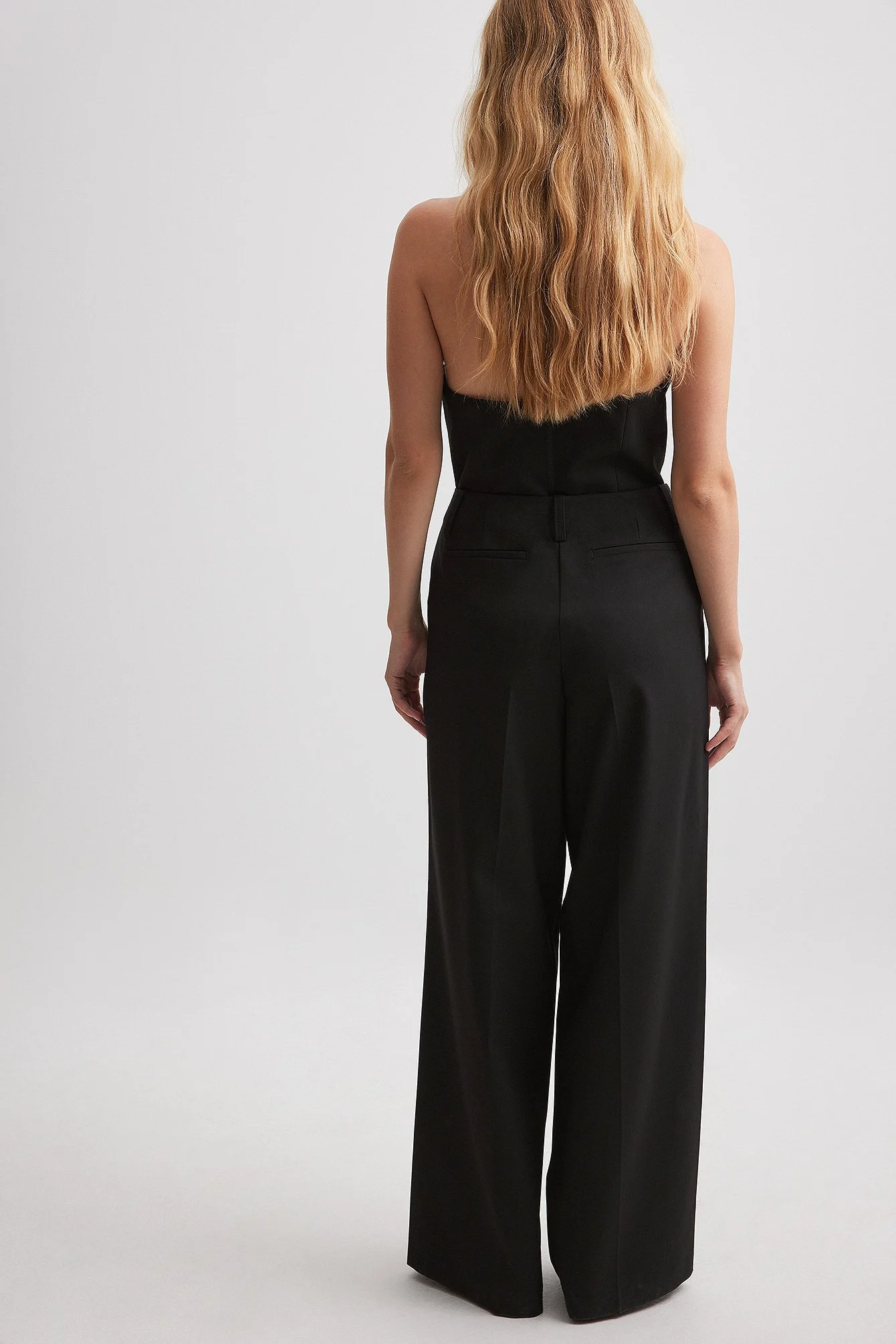 Anzughose mit mittlerer Taille