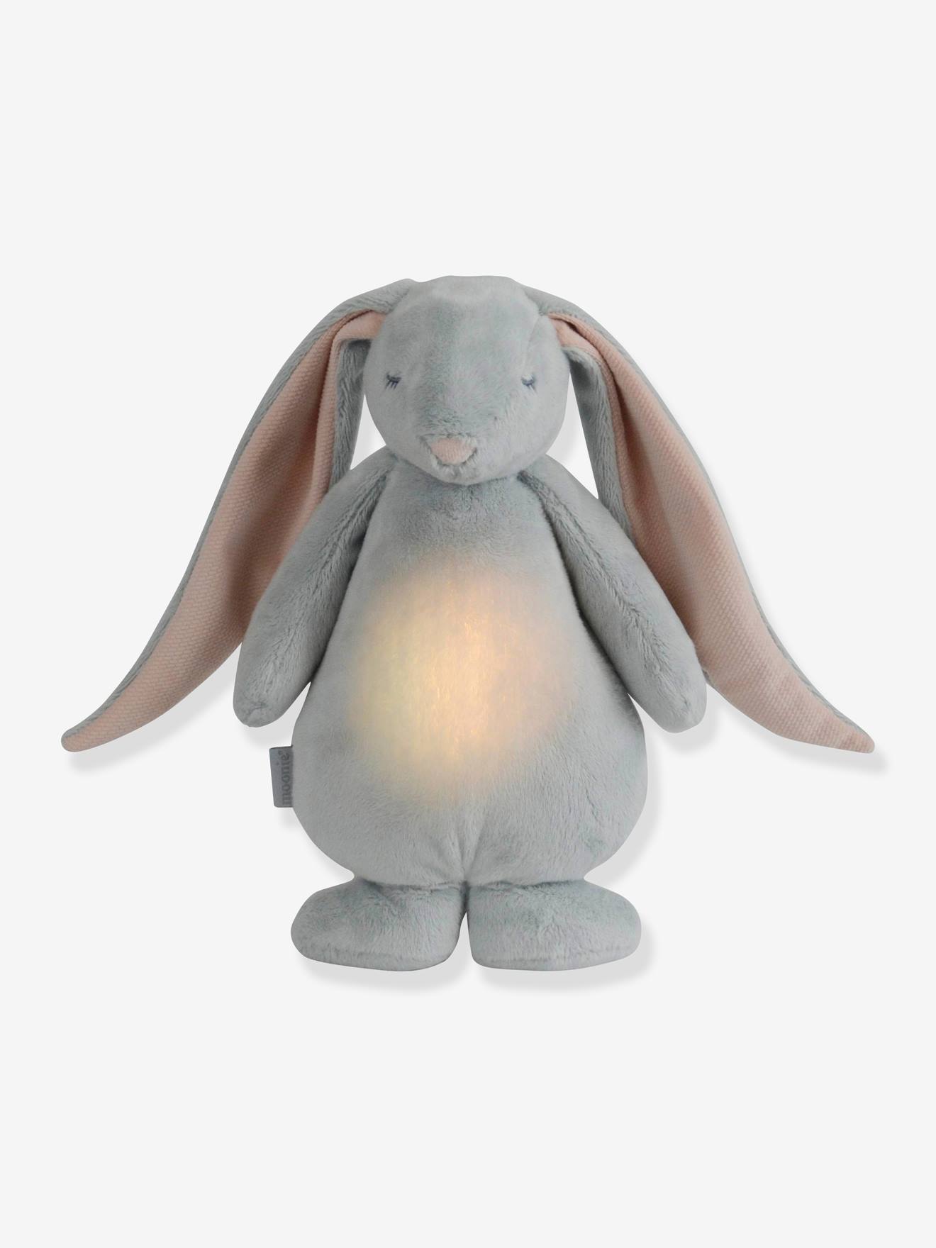 Veilleuse peluche MOONIE Lapin bleu