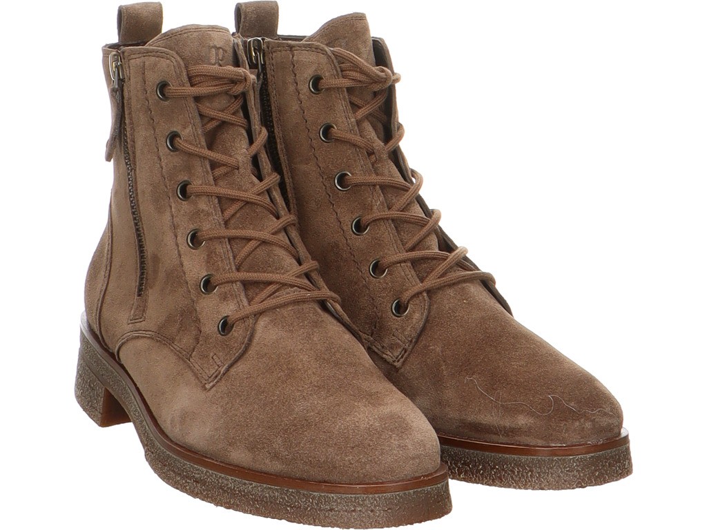 PAUL GREEN Winterstiefel taupe 0074-8037-004/Schnürstiefelett
