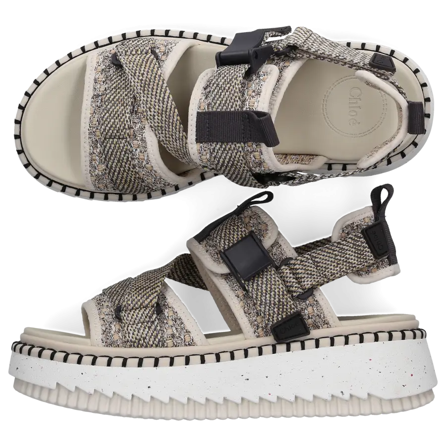 Chloé - Sandalen LILLI Nylon - beige