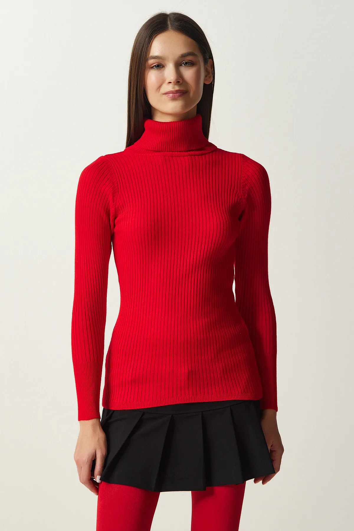 Happiness İstanbul  Pullover - Rot - Regular Fit