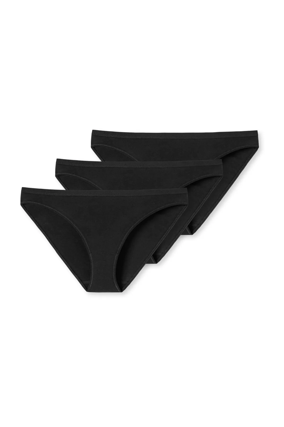 Schiesser  Unterhosen - Schwarz - Unifarben