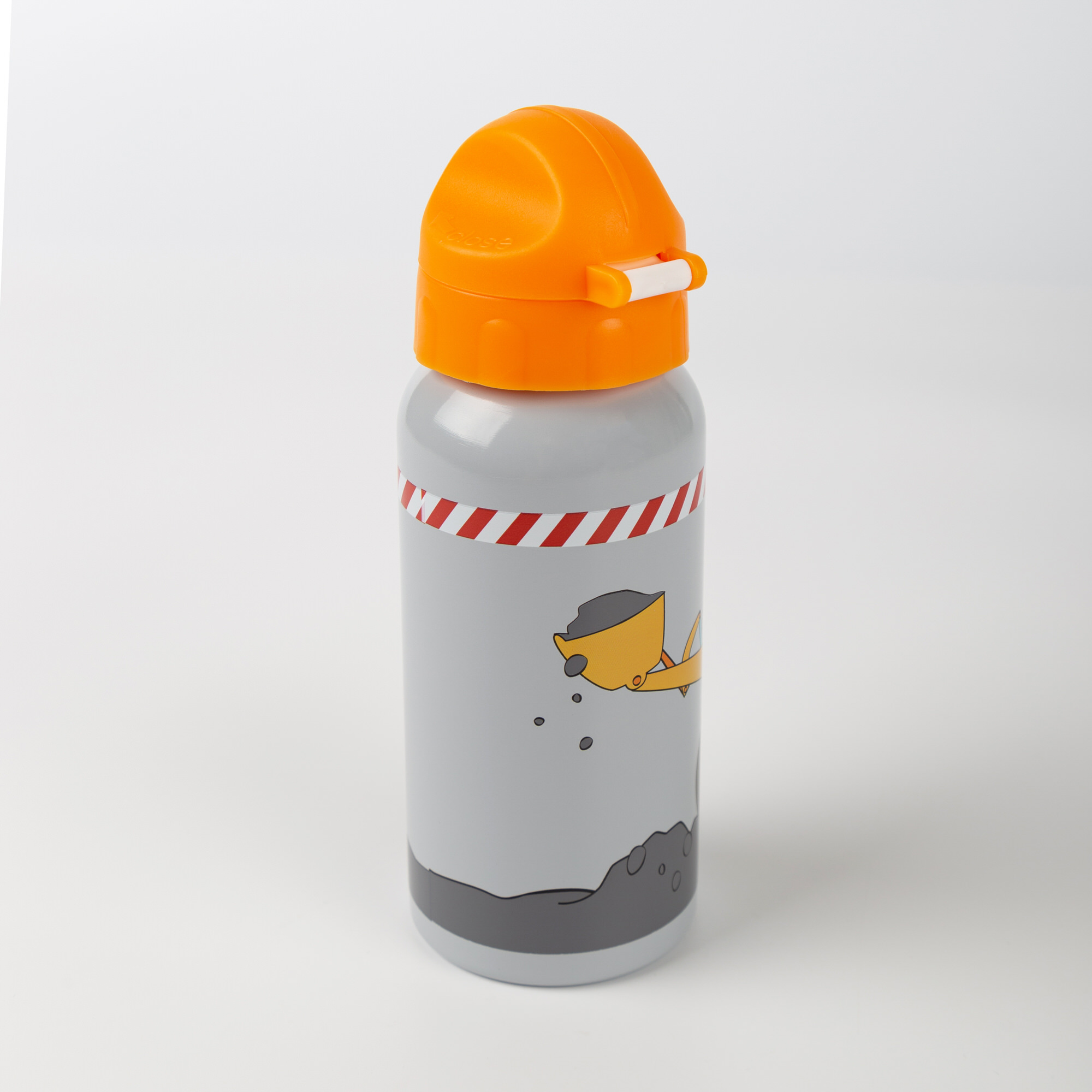 Kinder Edelstahl-Trinkflasche Bodo Bagger