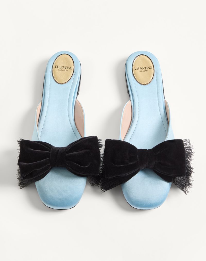Reinette Satin Mule