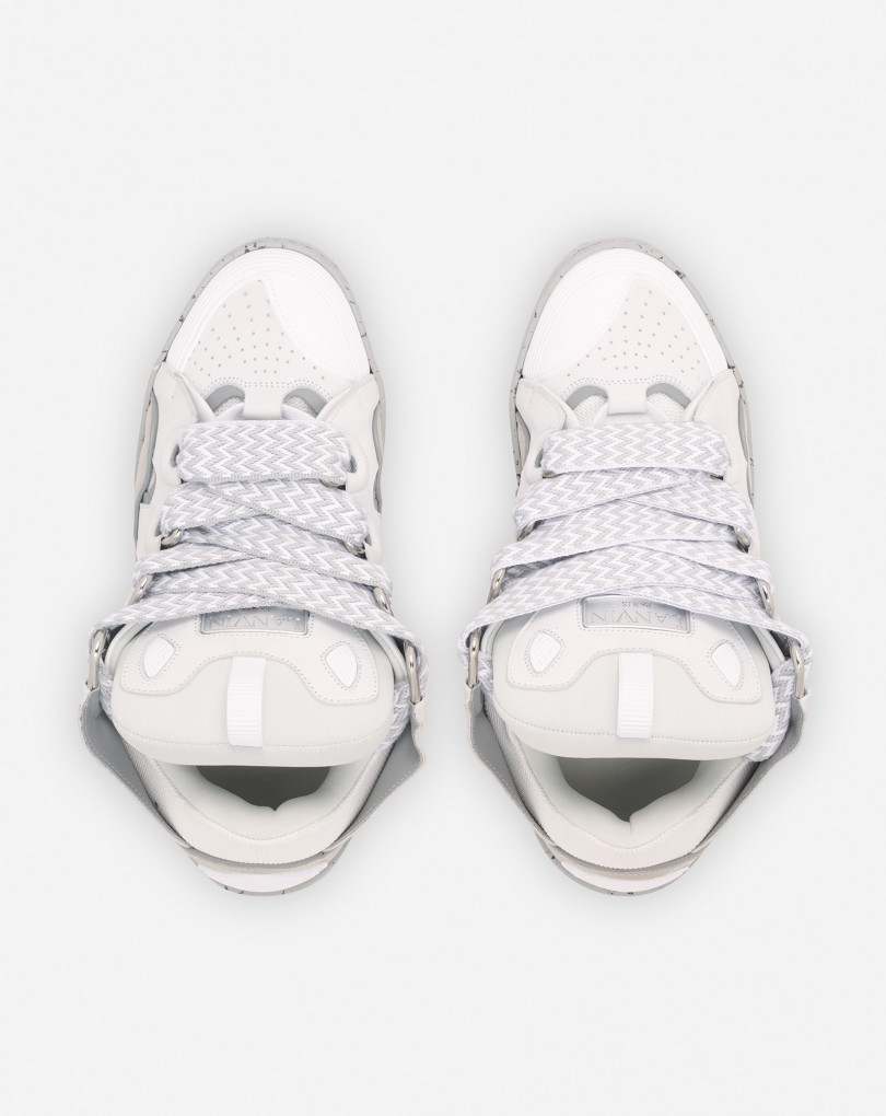 SNEAKERS CURB EN CUIR