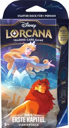 Disney Lorcana: Das Erste Kapitel - Starter Deck Saphir und Stahl (Deutsch)