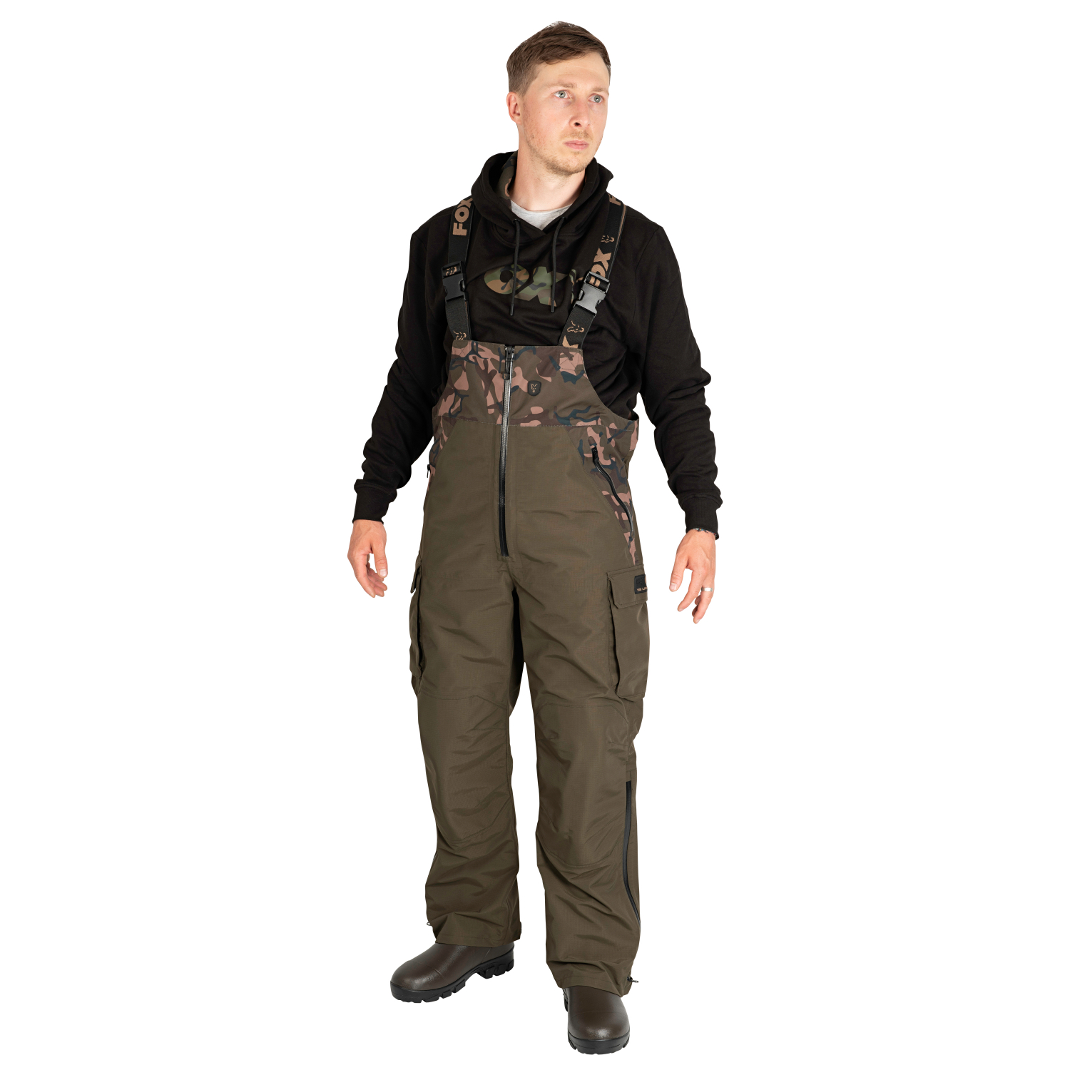 Fox Carp Herren Latzhose Aquos Tri Layer Salopettes