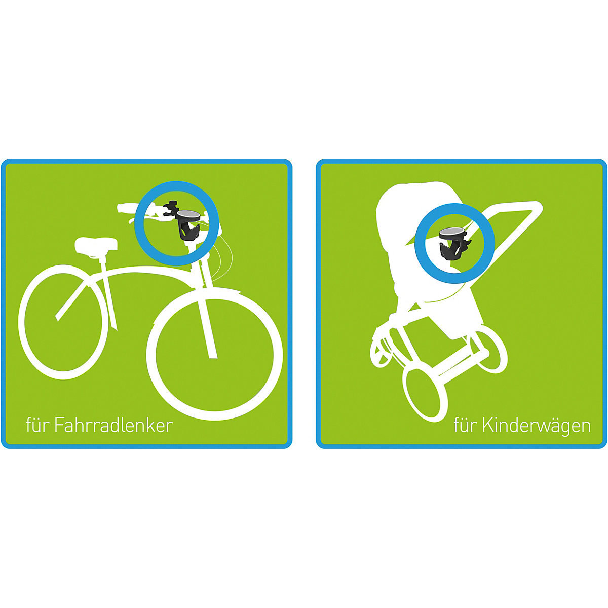 Becherhalter für Kinderwagen
