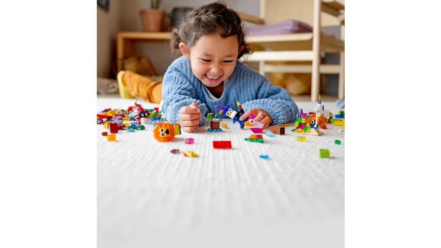 LEGO Classic 11013 Kreativ-Bauset mit durchsichtigen Steinen