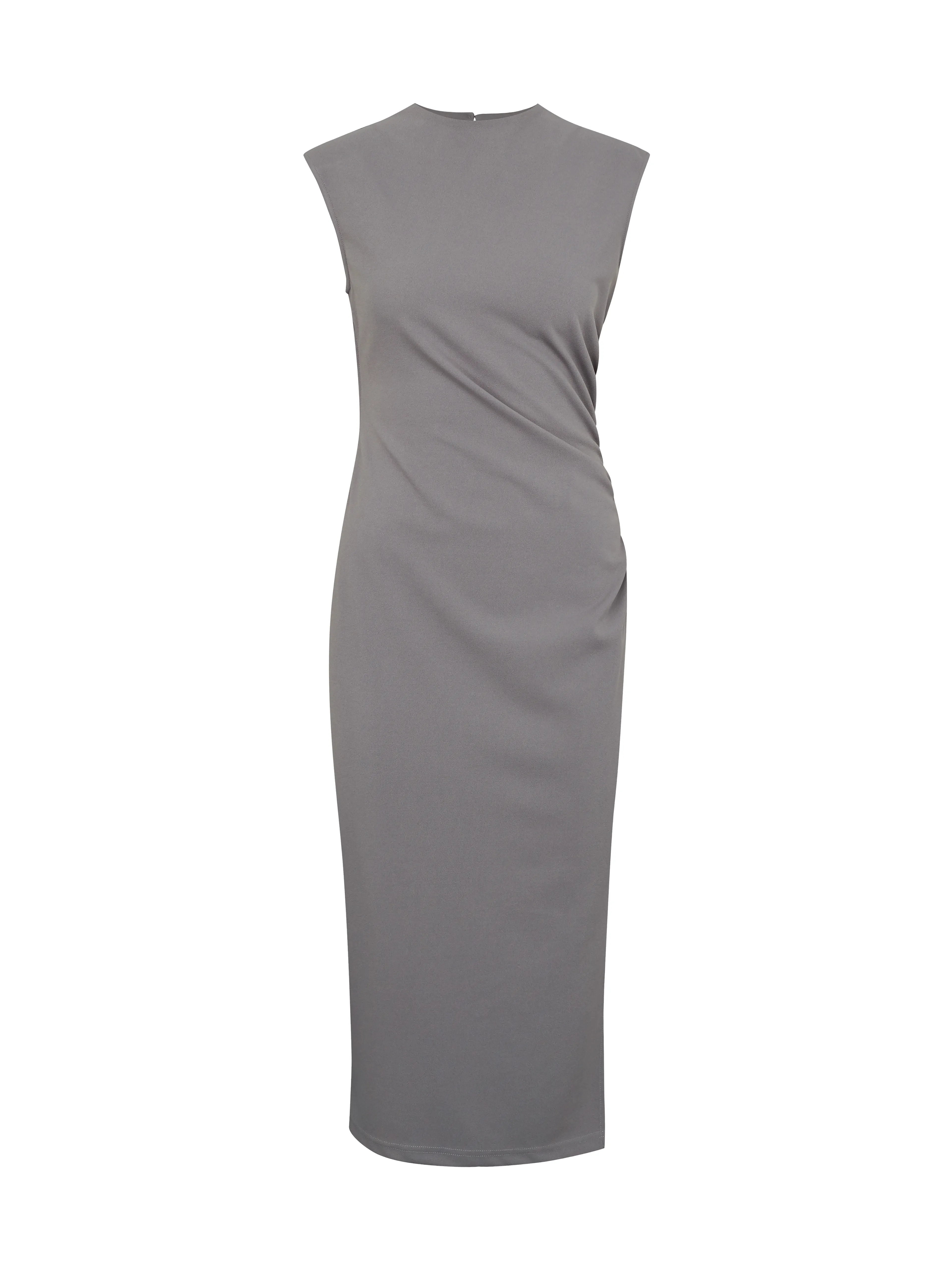 Graues Damen-Midikleid ORSAY