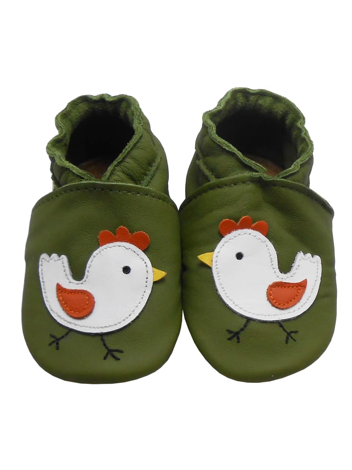 Yalion Baby Leder-Krabbelschuhe 