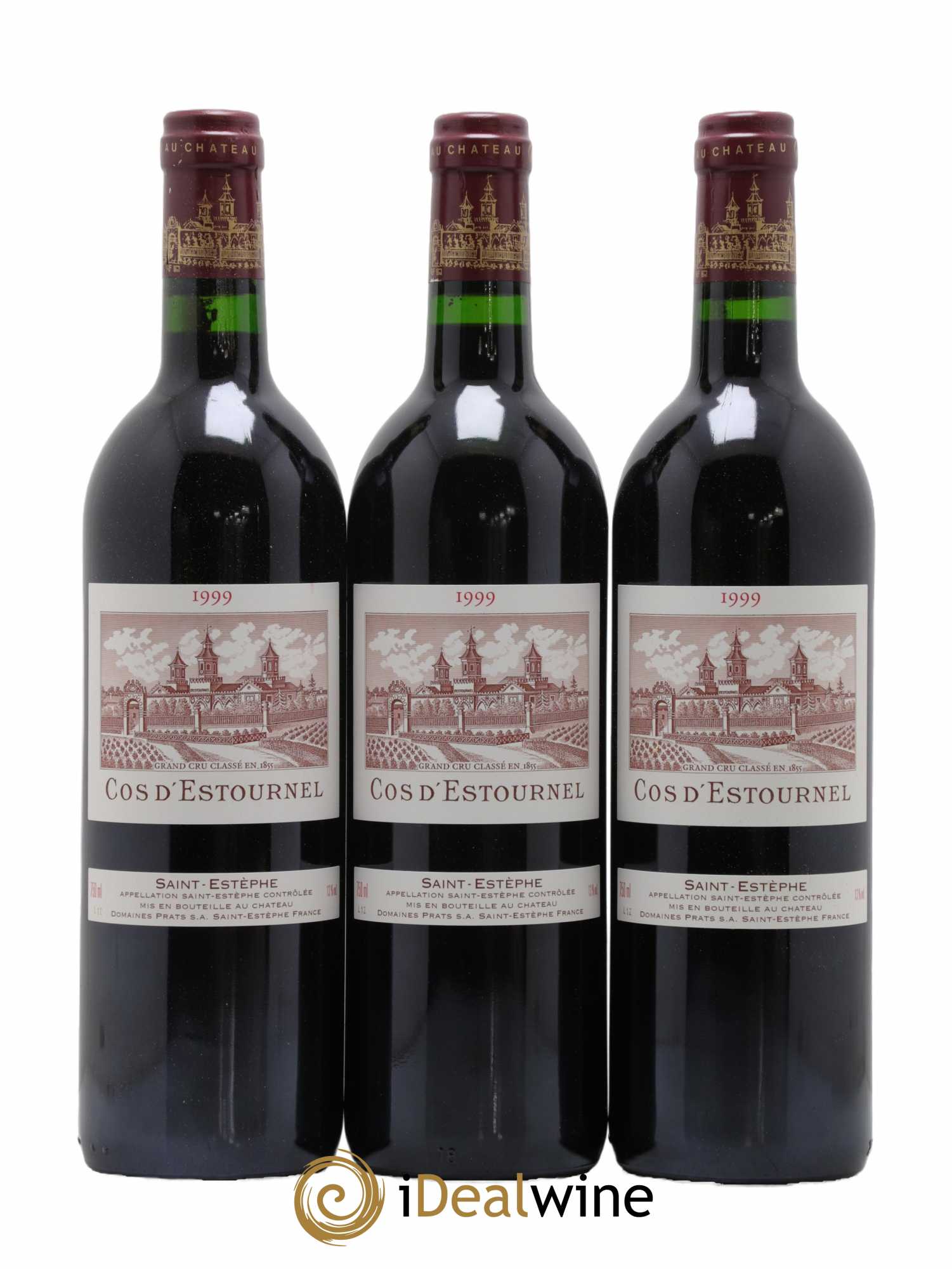 Cos d'Estournel 2ème Grand Cru Classé  1999 - Lot de 12 Bouteilles