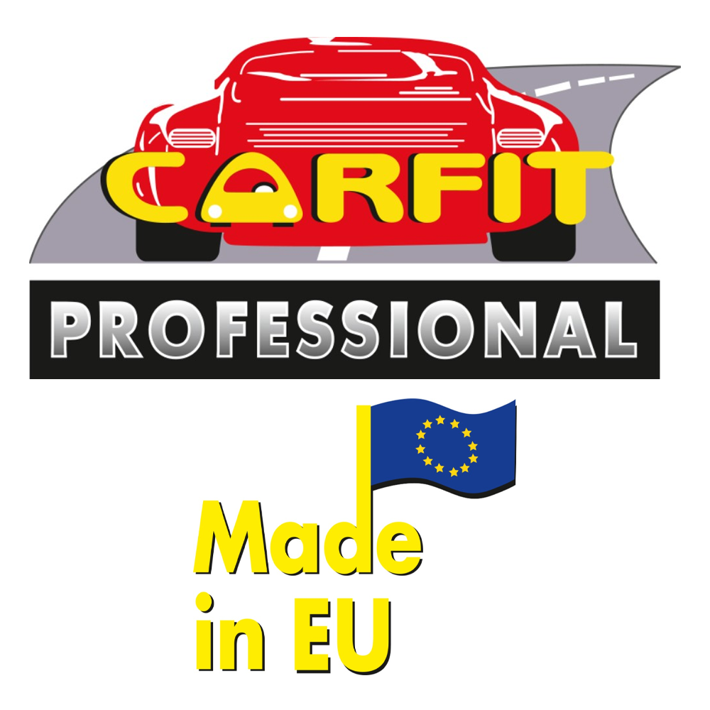 Carfit Auto Mattlack - Schwarz