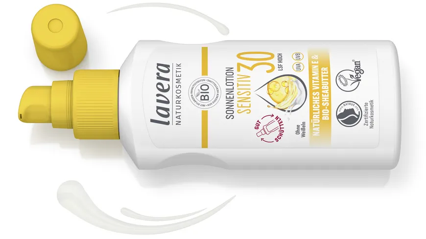 lavera Sonnenlotion Sensitiv LSF 30 100 ml