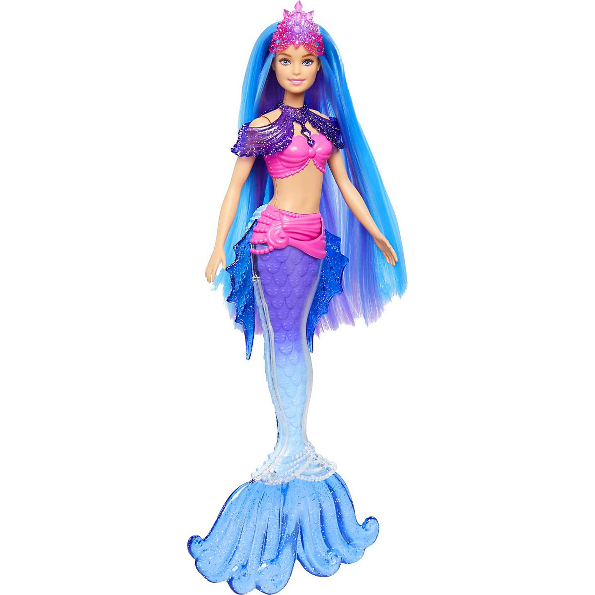Barbie "Meerjungfrauen Power" Malibu Puppe (blaue Haare) mit Zubehör