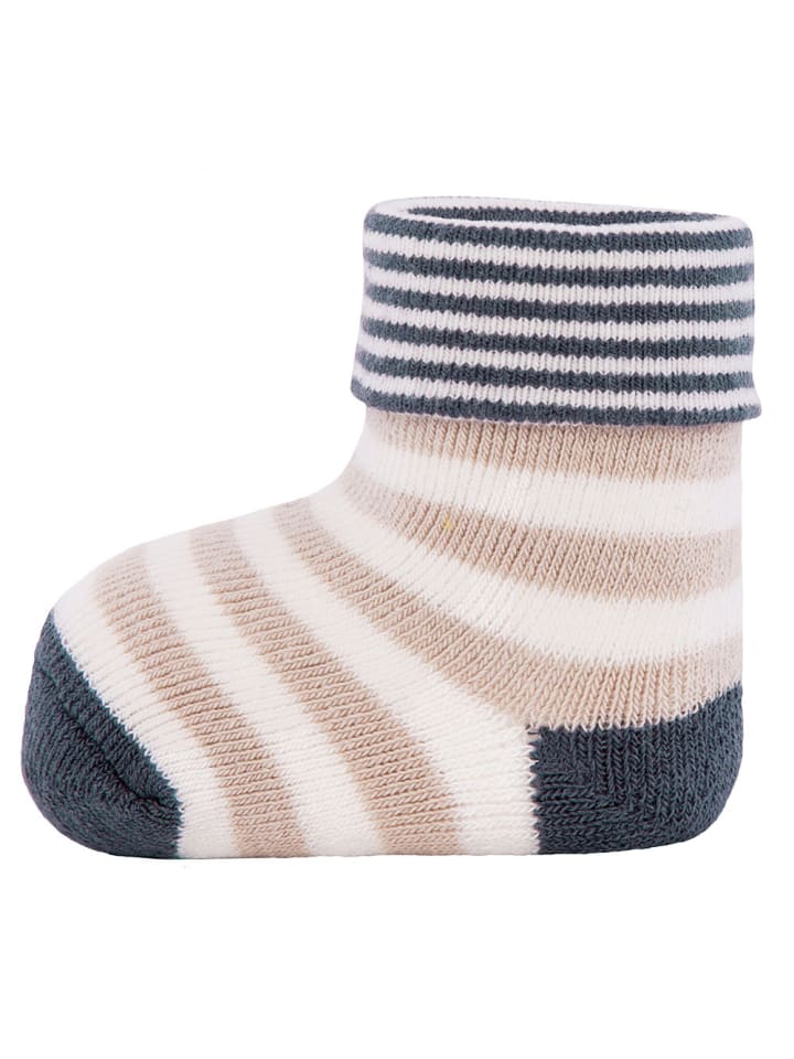 ewers 6er-Set Newborn Socken Uni in kiesel-grau günstig kaufen onesize