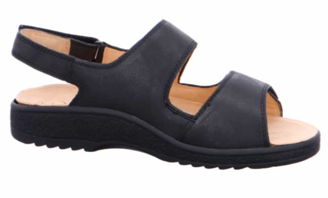 GANTER Komfort Sandalen schwarz Holger