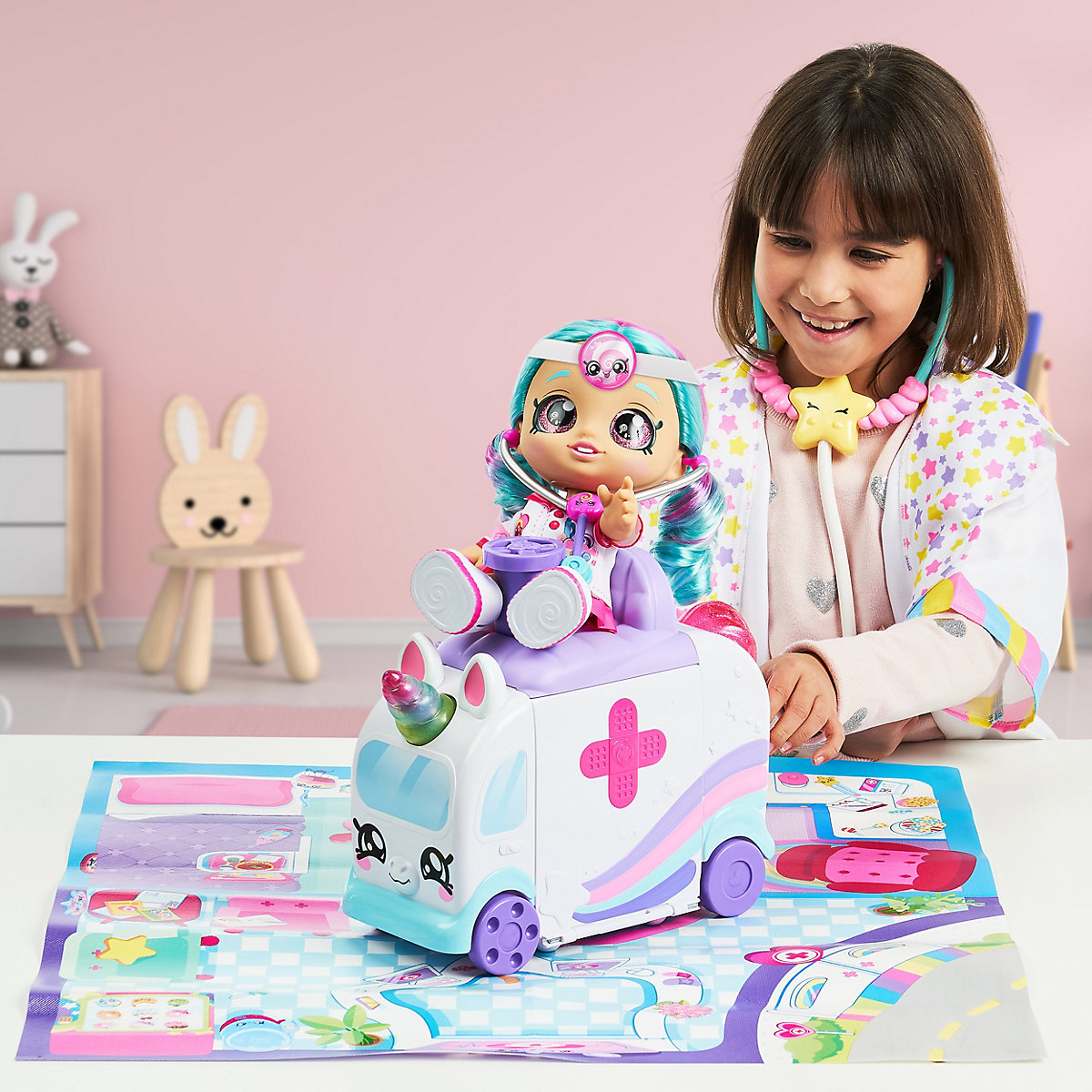Kindi Kids™ Fun Time Friends Puppe Dr Cindy Pops