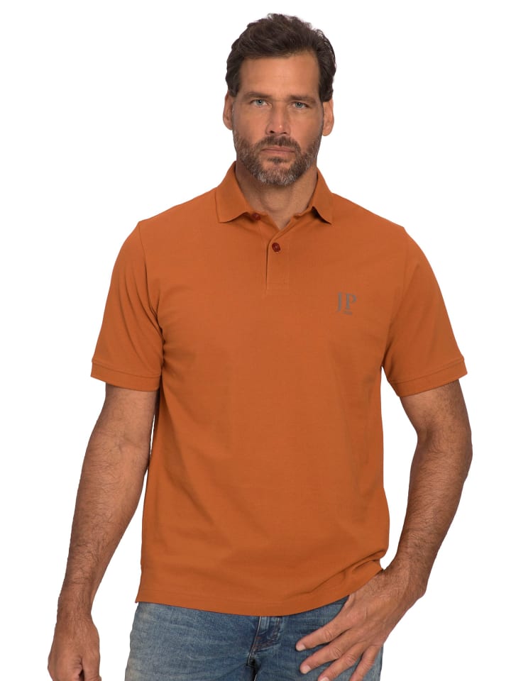 JP1880 Poloshirt in braungrau günstig kaufen