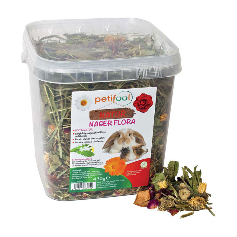 Petifool Hauptfutter Petifool Nager Flora 430g