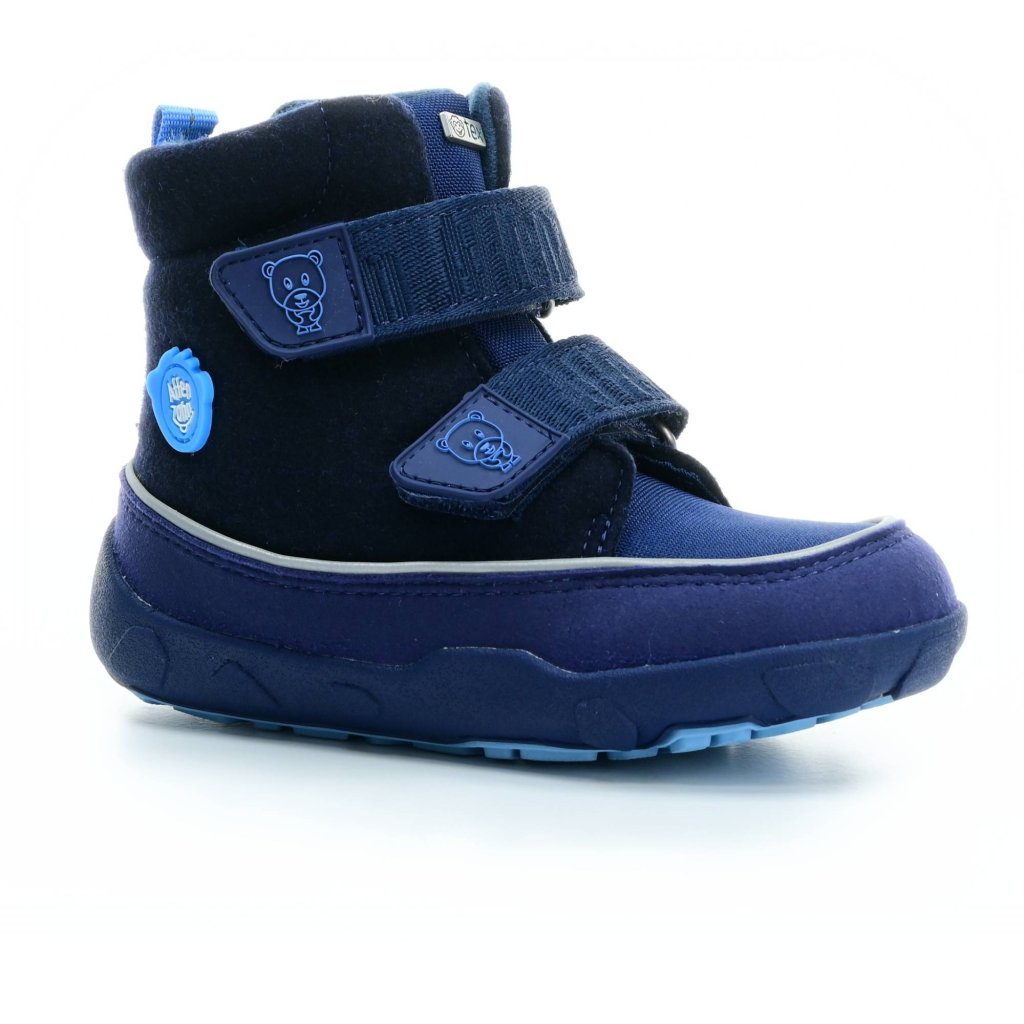 Affenzahn Winterstiefel Wolle Comfy Bär mit Membran Klett