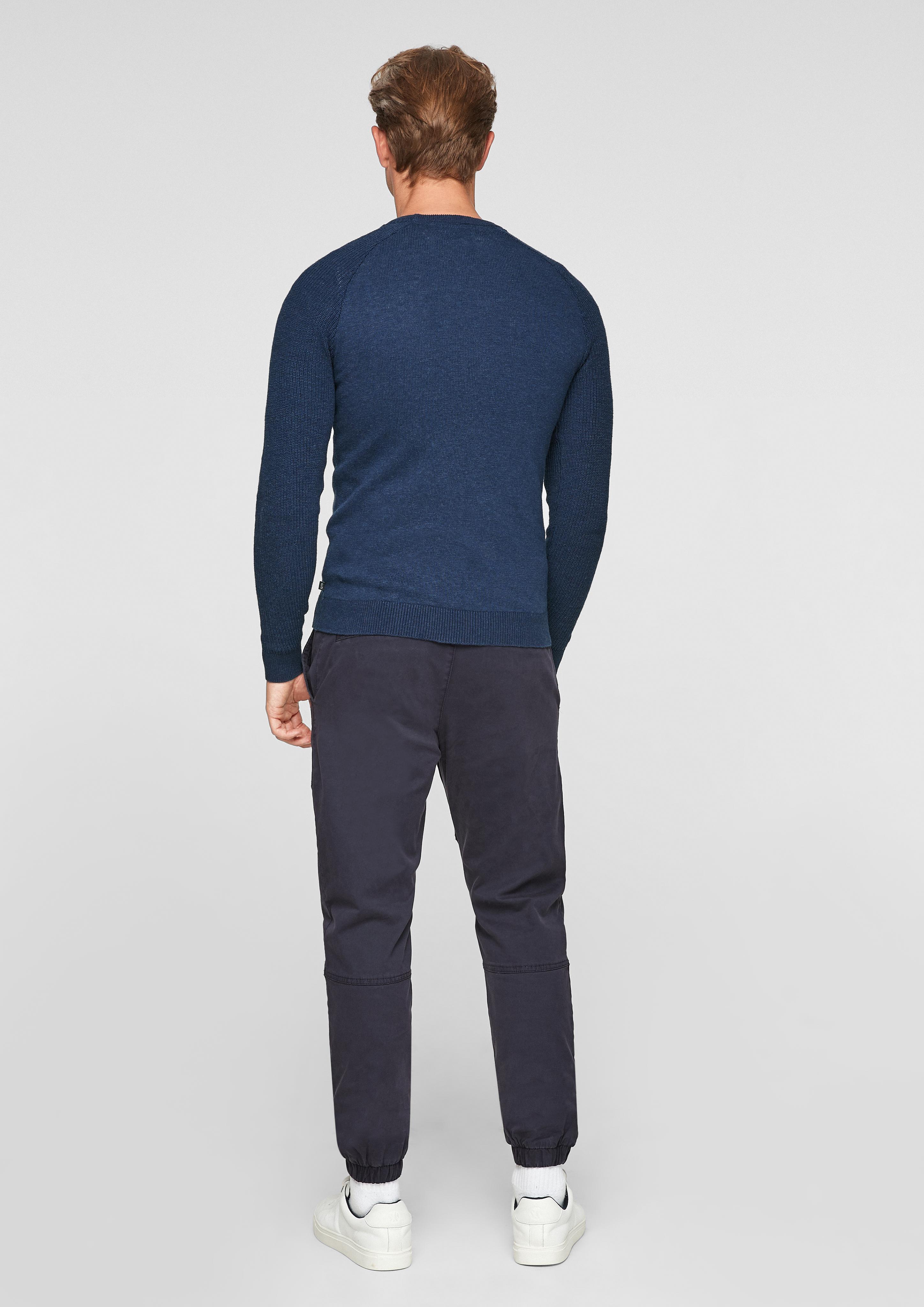 Raglanpulli aus Strukturstrick  44.899.61.X011-58W0