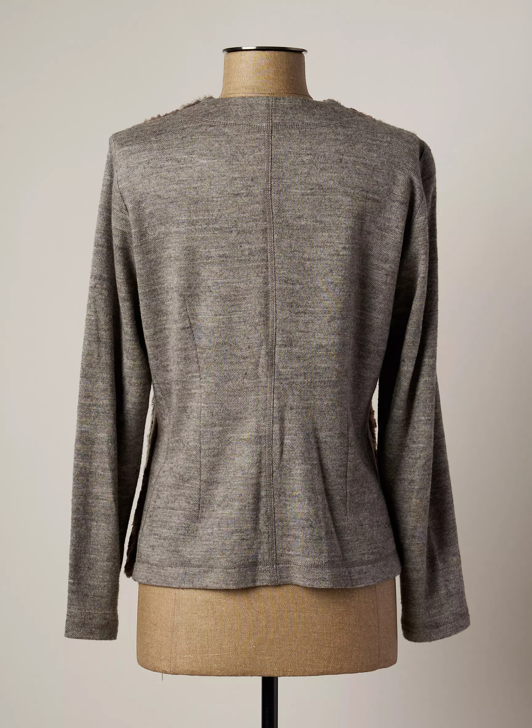 Lauren Vidal Vestecasual Femme couleur gris