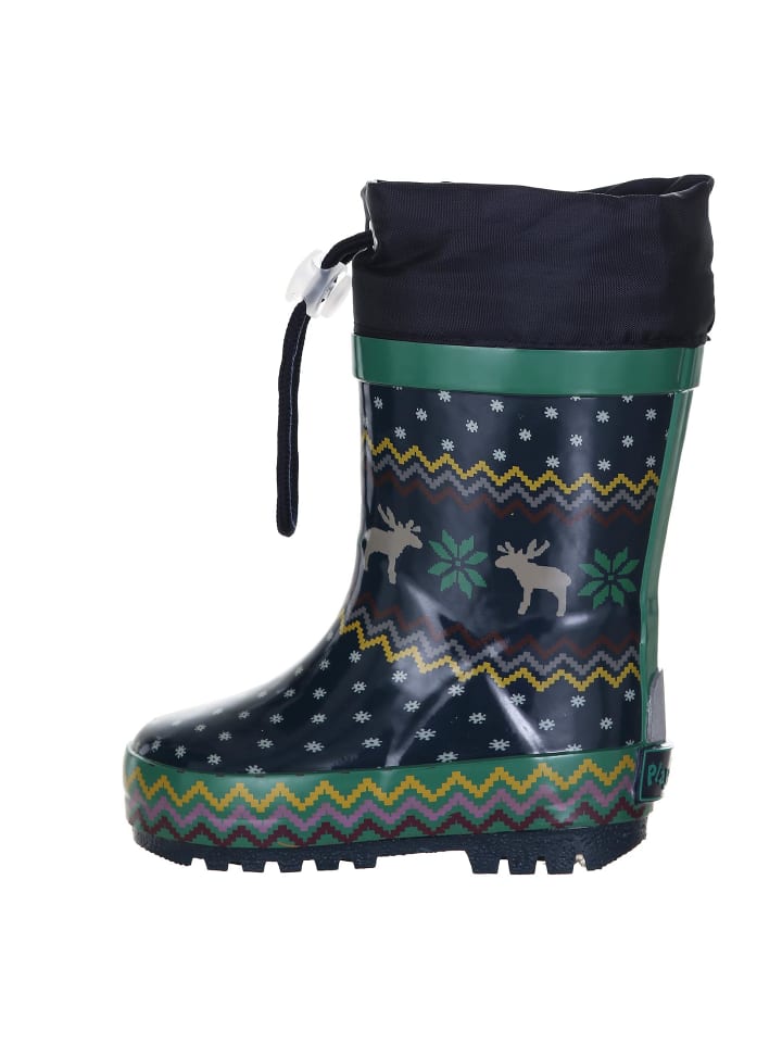 Playshoes Gummistiefel Norweger gefüttert in Marine günstig kaufen